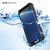 Protector [PURPLE]Galaxy S8 Waterproof Case, Punkcase [KickStud Series] [Slim Fit] [IP68 Certified] [Shockproof] [Snowproof] Armor Cover [Pink] (Color in image: Teal)