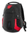 Ghostek NRGbag Red Series Computer Laptop Messenger Backpack Book Bag + Battery Power Bank | Water Resistant | 7000mAh (Color in image: Red)