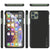 iPhone 11 Pro Case, Punkcase CarbonShield, Heavy Duty & Ultra Thin 2 Piece Dual Layer [shockproof] 