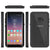 Galaxy S9 Waterproof Case, Punkcase [StudStar Series] [Slim Fit] [IP68 Certified] [Shockproof] [Dirtproof] [Snowproof] Armor Cover [Clear] (Color in image: white)