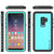 Galaxy S9 Plus Waterproof Case PunkCase StudStar Teal Thin 6.6ft Underwater IP68 Shock/Snow Proof (Color in image: white)