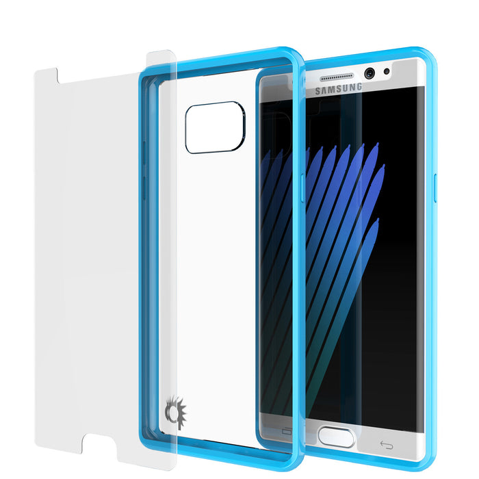 Note 7 Case Punkcase® LUCID 2.0 Light Blue Series w/ PUNK SHIELD Screen Protector | Ultra Fit (Color in image: teal)
