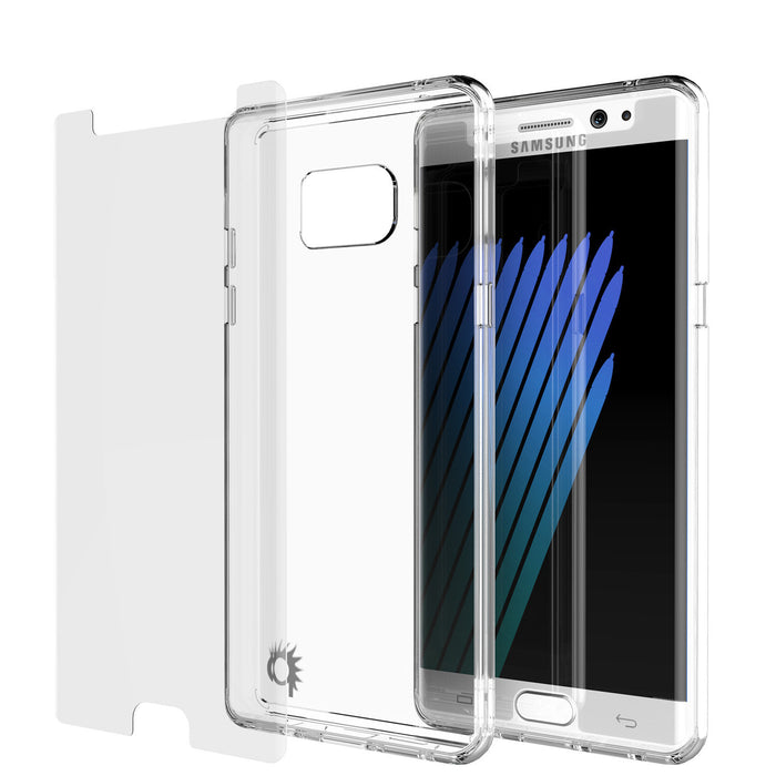 Note 7 Case Punkcase® LUCID 2.0 Clear Series Series w/ PUNK SHIELD Screen Protector | Ultra Fit (Color in image: black)