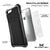 iPhone 8+Plus Wallet Case, Ghostek Exec Brown Series | Slim Armor Hybrid Impact Bumper | TPU PU Leather Credit Card Slot Holder Sleeve Cover (Color in image: Pink)