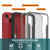 Punkcase iPhone 13 Mini ravenger Case Protective Military Grade Multilayer Cover [Grey-Black] 