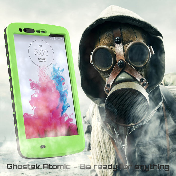 LG G3 Waterproof Case, Ghostek Atomic Green W/ Attached Screen Protector Slim Fitted (Color in image: purple)