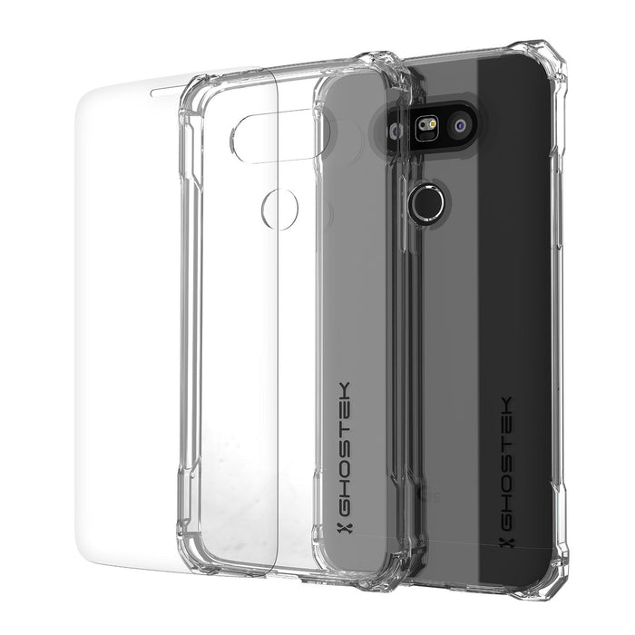 LG G5 Case, Ghostek® Clear Covert Premium Slim Hybrid Protective Cover | Lifetime Warranty Exchange (Color in image: Clear)
