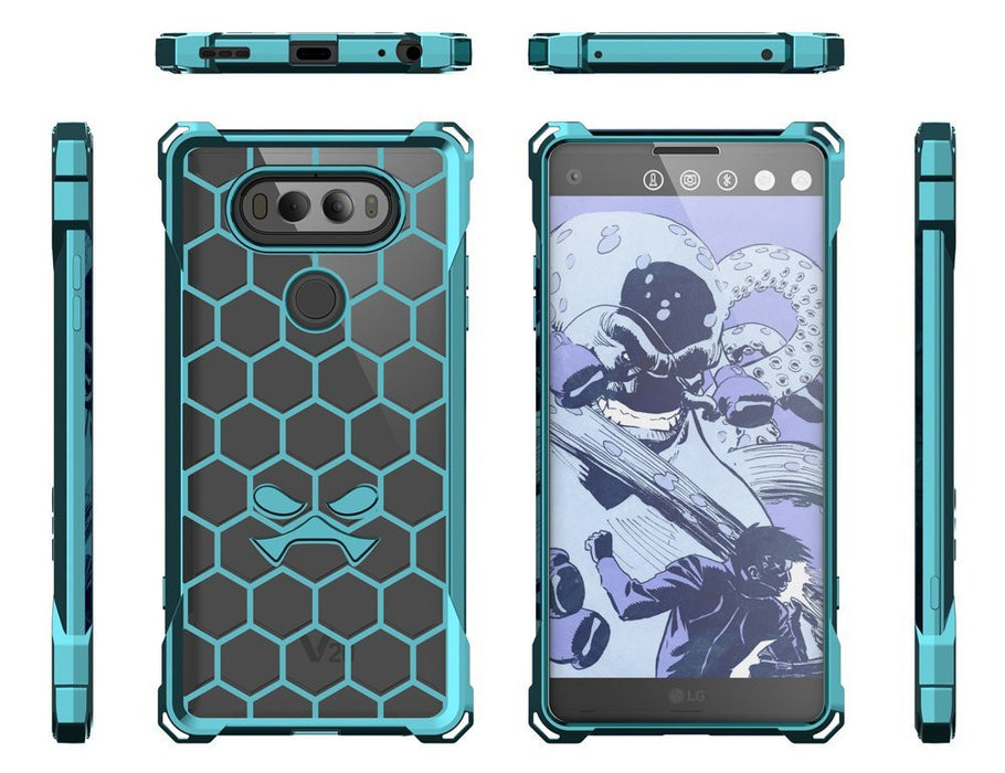 LG v20 Case, Ghostek® Covert Teal, Premium Impact Protective Armor | Lifetime Warranty Exchange (Color in image: clear)