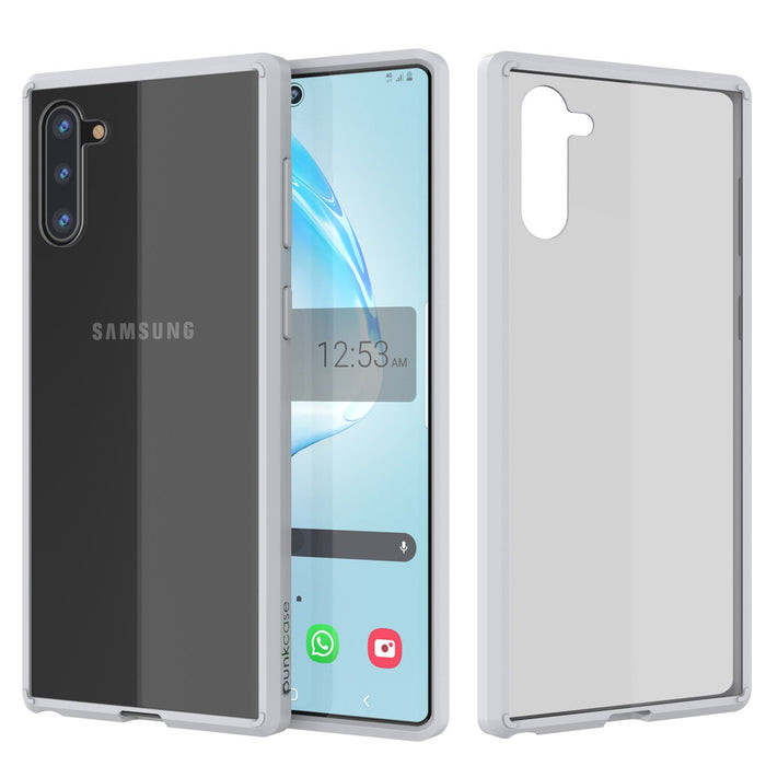 Galaxy Note 10 Punkcase Lucid-2.0 Series Slim Fit Armor White Case Cover (Color in image: White)