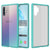 Galaxy Note 10+ Plus Punkcase Lucid-2.0 Series Slim Fit Armor Teal Case Cover (Color in image: Teal)