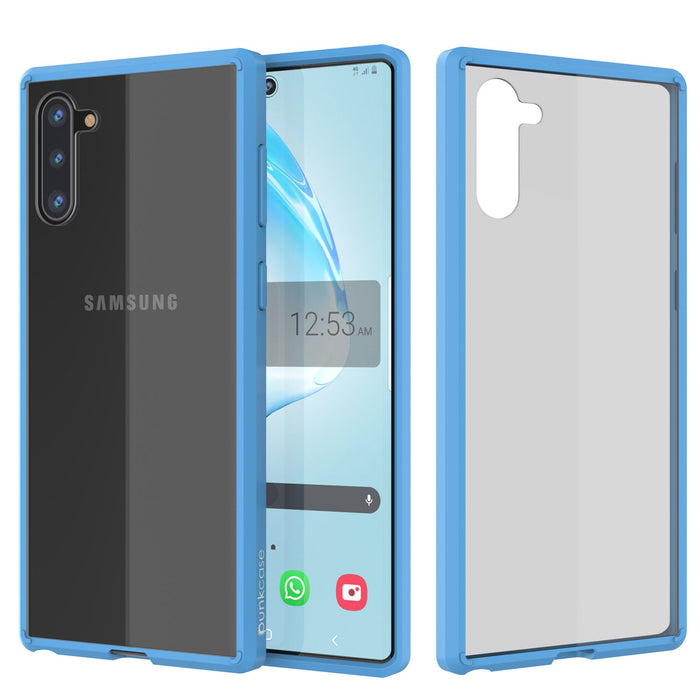Galaxy Note 10 Punkcase Lucid-2.0 Series Slim Fit Armor Light Blue Case Cover (Color in image: Light Blue)