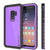 Galaxy S9 Plus Waterproof Case PunkCase StudStar Purple Thin 6.6ft Underwater IP68 Shock/Snow Proof (Color in image: purple)