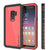 Galaxy S9 Plus Waterproof Case PunkCase StudStar Red Thin 6.6ft Underwater IP68 Shock/Snow Proof (Color in image: red)