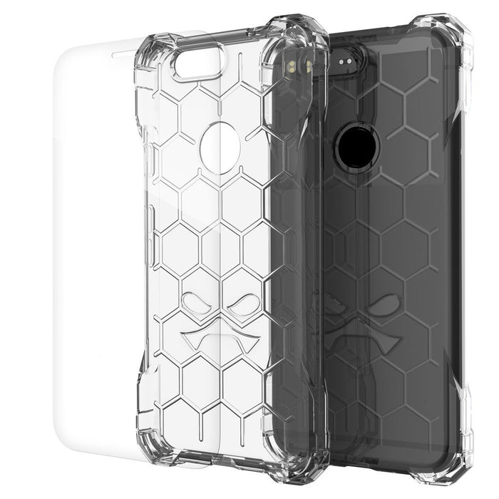 Google Pixel Case, Ghostek® Covert Clear, Premium Impact Protective Armor | Lifetime Warranty Exchange (Color in image: clear)
