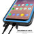 Galaxy S9 Plus Waterproof Case PunkCase StudStar Light Blue Thin 6.6ft Underwater IP68 ShockProof (Color in image: black)