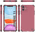 Punkcase Protective & Lightweight TPU Case [Sunshine Series] for iPhone 11 [Rose] (Color in image: Dark Green)