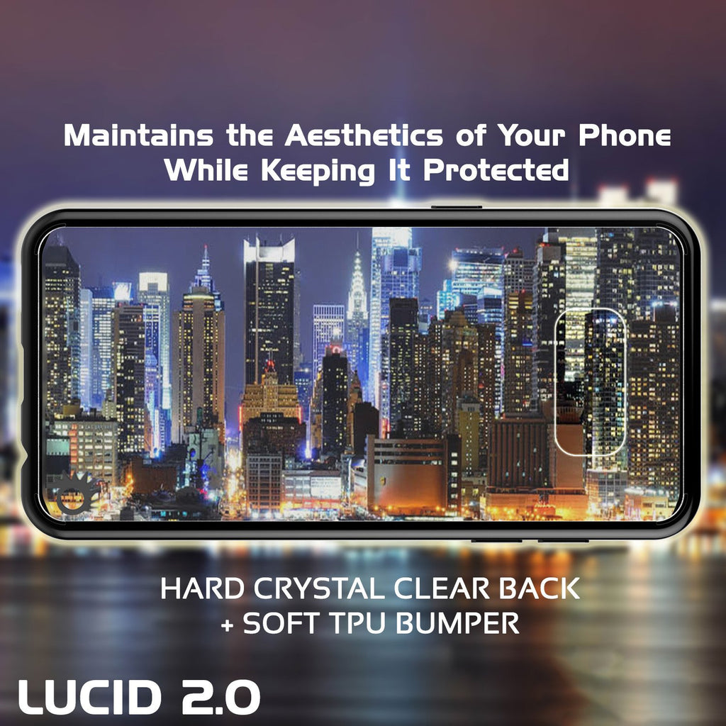 Maintains the Aesthet While Keeping cs of Your Phone t Protected + SOFT TPU BUMPER LUCID 2.0 (Color in image: clear)