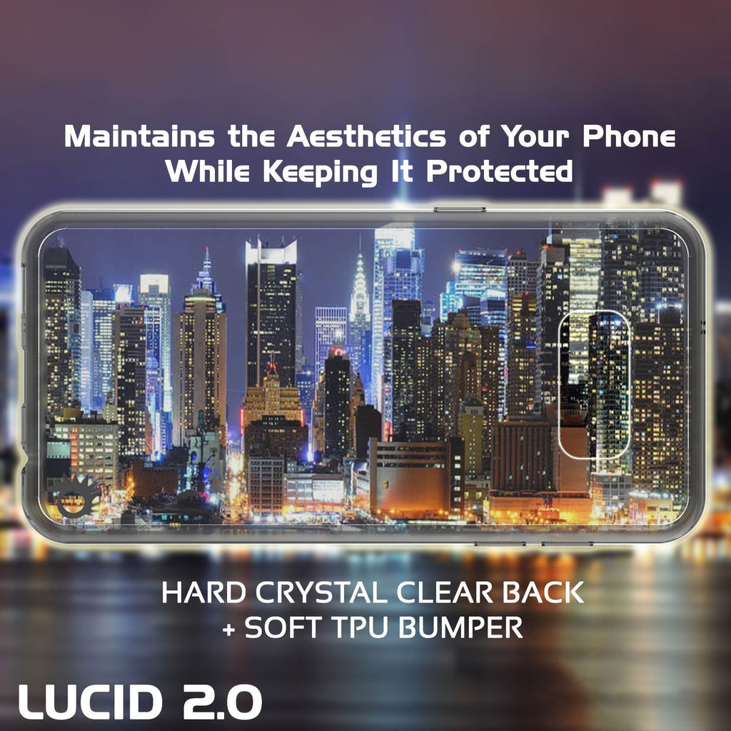 Maintains the Aesthetics of Your Phone While Keeping It Protected + SOFT TPU BUMPER LUCID 2.0 (Color in image: crystal pink)