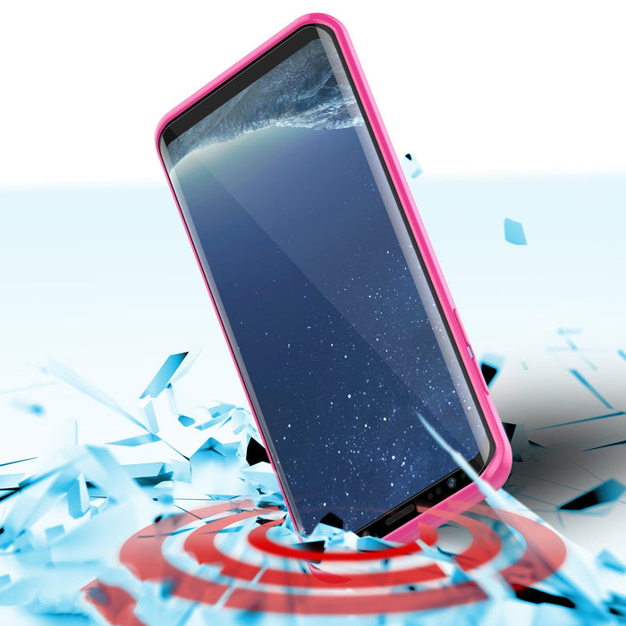 S8 Case Punkcase® LUCID 2.0 Pink Series w/ PUNK SHIELD Screen Protector | Ultra Fit (Color in image: teal)