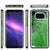 Galaxy S8 Plus Case, Punkcase [Liquid Series] Protective Dual Layer Floating Glitter Cover + PunkShield Screen Protector for Samsung S8 [Green] (Color in image: Teal)