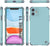 Punkcase Protective & Lightweight TPU Case [Sunshine Series] for iPhone 11 [Teal] (Color in image: Light Green)