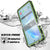 PunkCase Galaxy Note 10 Waterproof Case, [KickStud Series] Armor Cover [Light-Green] (Color in image: Pink)