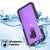 Galaxy S9 Plus Waterproof Case PunkCase StudStar Purple Thin 6.6ft Underwater IP68 Shock/Snow Proof (Color in image: pink)