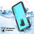 Galaxy S9 Plus Waterproof Case PunkCase StudStar Teal Thin 6.6ft Underwater IP68 Shock/Snow Proof (Color in image: pink)