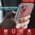 Punkcase iPhone 13 Mini ravenger Case Protective Military Grade Multilayer Cover [Grey] (Color in image: Red)