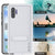PunkCase Galaxy Note 10+ Plus Waterproof Case, [KickStud Series] Armor Cover [White] (Color in image: Clear)
