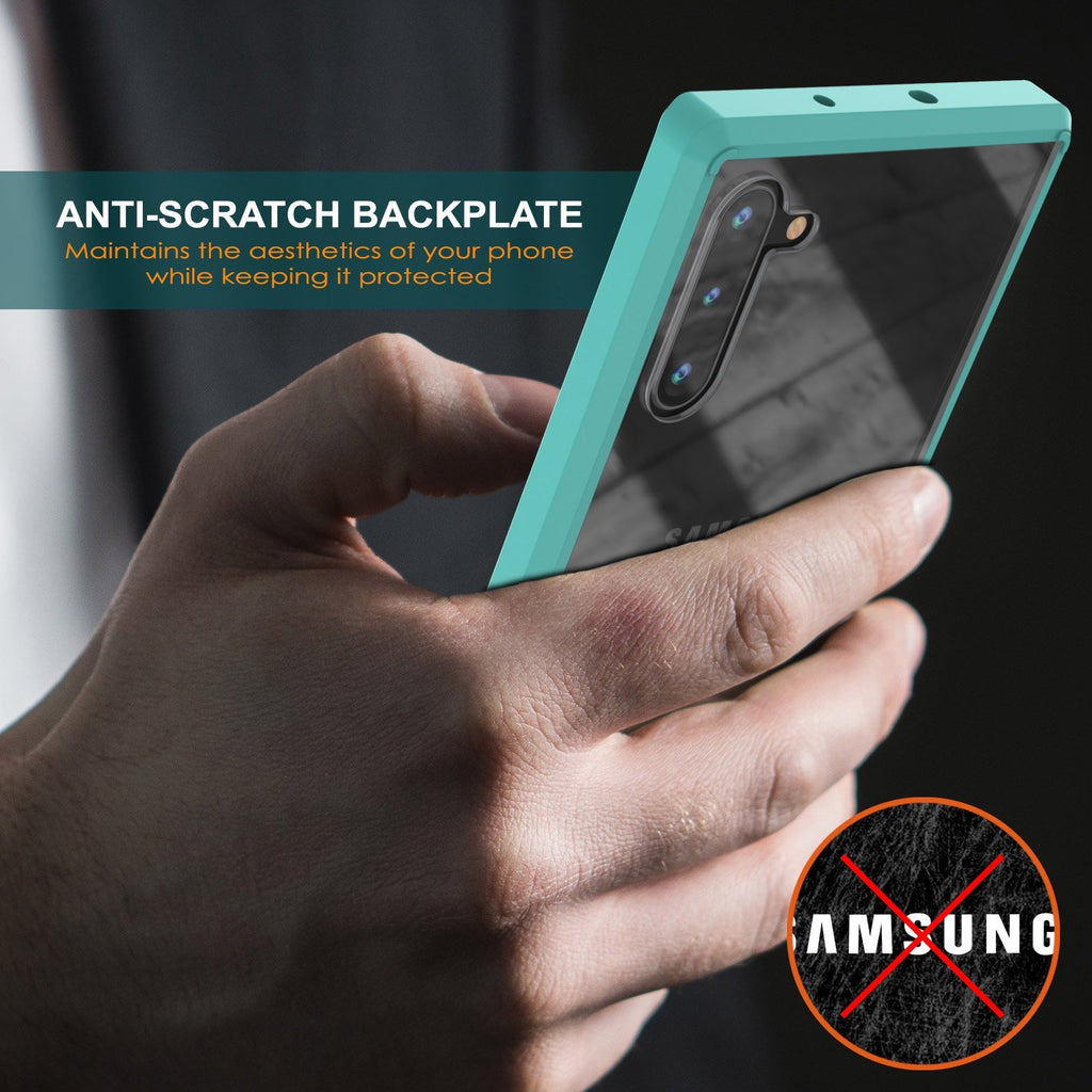 Galaxy Note 20 Punkcase Lucid-2.0 Series Slim Fit Armor Teal Case Cover (Color in image: Light Blue)