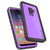 Galaxy S9 Plus Waterproof Case PunkCase StudStar Purple Thin 6.6ft Underwater IP68 Shock/Snow Proof (Color in image: black)