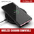 Galaxy S20 Case, Punkcase CarbonShield, Heavy Duty & Ultra Thin 2 Piece Dual Layer PU Leather Black Cover (Carbon Fiber Style) 