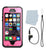 iPhone 5S/5 Waterproof Case, PunkCase StudStar Pink Case Water/Shock/Dirt Proof | Lifetime Warranty (Color in image: red)