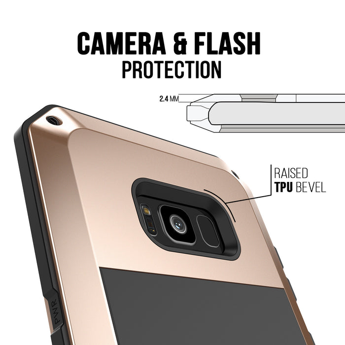 CAMERA & FLASH PROTECTION (Color in image: black)