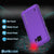 Galaxy S6 Waterproof Case PunkCase StudStar Purple Thin 6.6ft Underwater IP68 Shock/Dirt/Snow Proof (Color in image: teal)