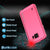 Galaxy S6 Waterproof Case PunkCase StudStar Pink Thin 6.6ft Underwater IP68 Shock/Dirt/Snow Proof (Color in image: teal)