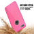 iPhone 8 Case, Punkcase Galactic 2.0 Series Ultra Slim Protective Armor TPU Cover [Pink] (Color in image: silver)