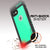 iPhone 7 Waterproof IP68 Case, Punkcase [Teal] [StudStar Series] [Slim Fit] [Dirtproof] [Snowproof] (Color in image: black)