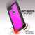 iPhone 7+ Plus Waterproof IP68 Case, Punkcase [Pink] [StudStar Series] [Slim Fit] [Dirtproof] (Color in image: light blue)