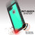 iPhone 7+ Plus Waterproof IP68 Case, Punkcase [Teal] [StudStar Series] [Slim Fit] [Dirtproof] (Color in image: light green)