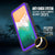 iPhone X Waterproof IP68 Case, Punkcase [Purple] [StudStar Series] [Slim Fit] [Dirtproof] (Color in image: light green)