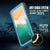 iPhone X Waterproof IP68 Case, Punkcase [Light blue] [StudStar Series] [Slim Fit] [Dirtproof] (Color in image: white)
