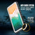 iPhone X Waterproof IP68 Case, Punkcase [White] [StudStar Series] [Slim Fit] [Dirtproof] (Color in image: light green)