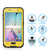 Galaxy S6 Waterproof Case Punkcase SpikeStar Yellow Water/Shock/Dirt/Snow Proof | Lifetime Warranty (Color in image: black)