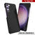 Galaxy S24 Case, Punkcase CarbonShield, Heavy Duty & Ultra Thin Cover [shockproof][non slip] [Purple]