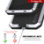 Galaxy S22 Metal Case, Heavy Duty Military Grade Rugged Armor Cover [White] (Color in image: Red)