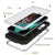 Galaxy S22 Metal Case, Heavy Duty Military Grade Rugged Armor Cover [White] (Color in image: Silver)