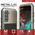 Galaxy S22+ Plus Metal Case, Heavy Duty Military Grade Rugged Armor Cover [Gold] (Color in image: Neon)