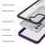 Galaxy S22+ Plus Water/ Shockproof [Extreme Series] Slim Screen Protector Case [Purple] (Color in image: Light Green)
